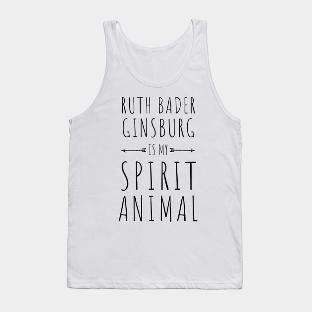 RBG is my spirit animal gifts for strong women Tank Top by gillys